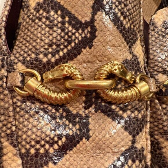 Tory Burch Jessa Loafer Size 8 Horse Buckle - Picture 5 of 13